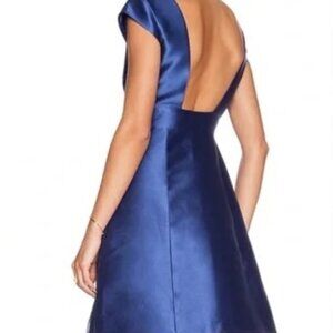 Kate Spade backless mini dress in blue